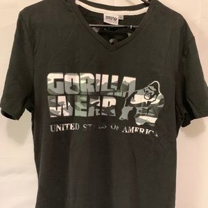 Gorilla Wear Sacramento V-Neck Black/Gray